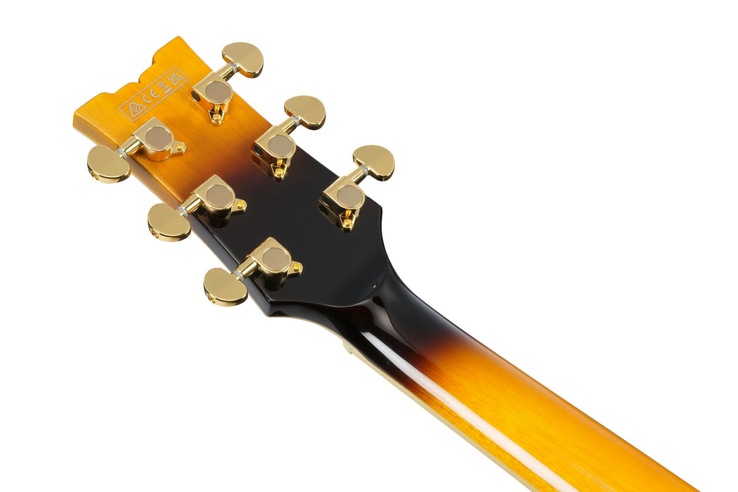 Ibanez JSM10EMTTB - John Scofield Signature 6-String Electric Guitar - Two-tone Burst