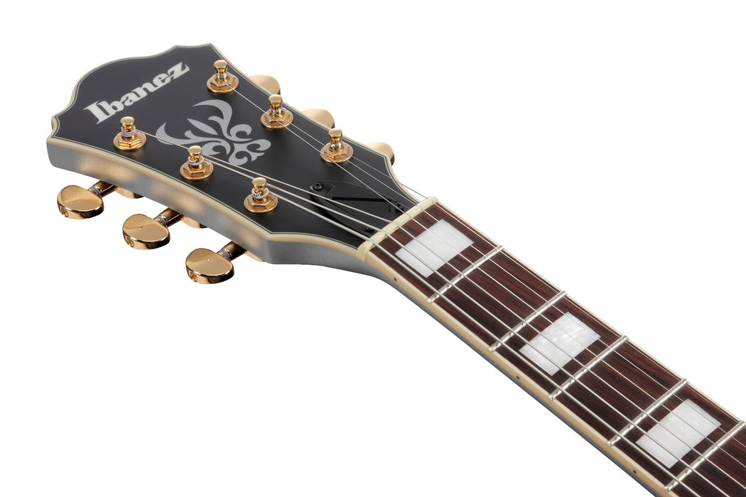 Ibanez AS73GMSF - AS Artcore 6-String Electric Guitar  - Moonstone Silver Flat