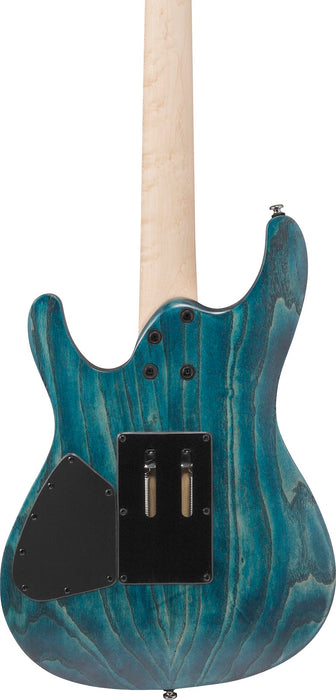 Ibanez S520AHOBF - S Standard 6-String Electric Guitar  - Cosmic Blue Stained Flat