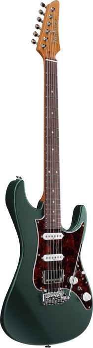 Ibanez AZ2204NVGF - AZ Prestige 6-String Electric Guitar w/Case - Ivy Green Metallic Flat