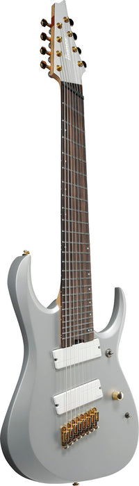 Ibanez RGDMS8CSM - RGD Axe Desing Lab Multi-scale 8-String Electric Guitar - Classic Silver Matte