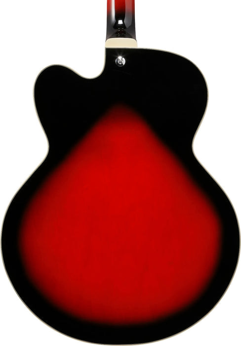 Ibanez AF75TRS - AF Artcore 6-String Electric Guitar  - Transparent Red Sunburst