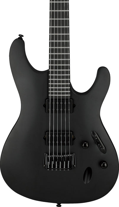 Ibanez S721RBBKF - S Iron Label 6-String Electric Guitar - Black Flat