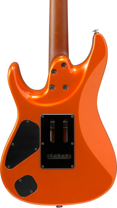 Ibanez AZ2402ROM - AZ Prestige 6-String Electric Guitar w/Case - Roadster Orange Metallic