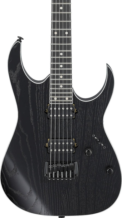 Ibanez RGR662AHBFWK - RG Prestige 6-String Electric Guitar w/Case - Weathered Black