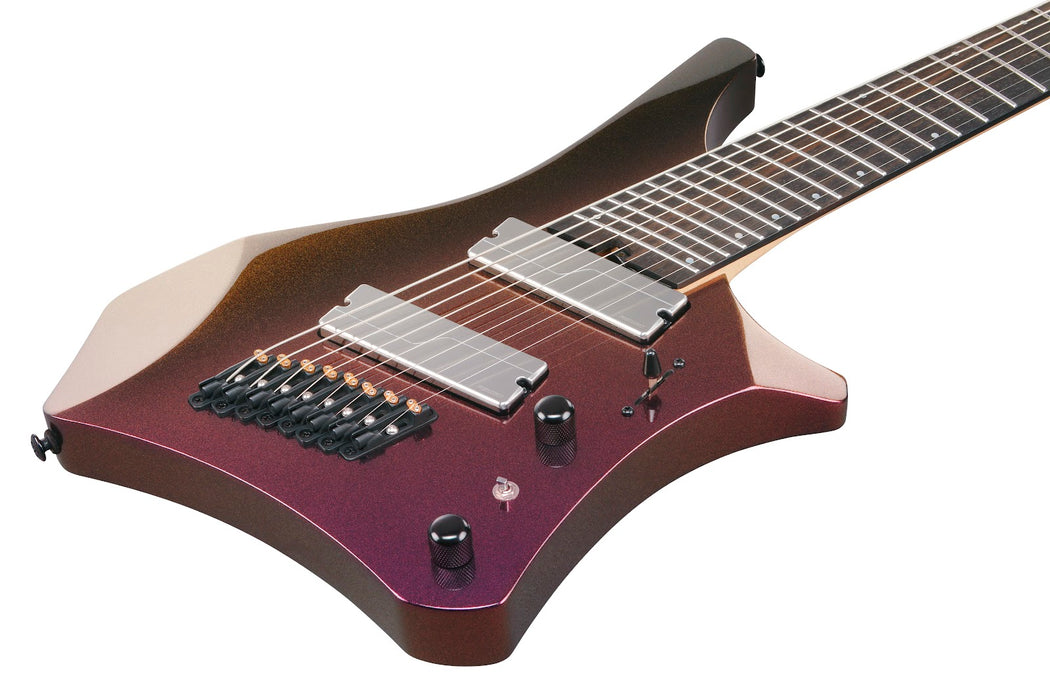 Ibanez A Series 8-String Electric Guitar w/Gigbag, Coral Mirage