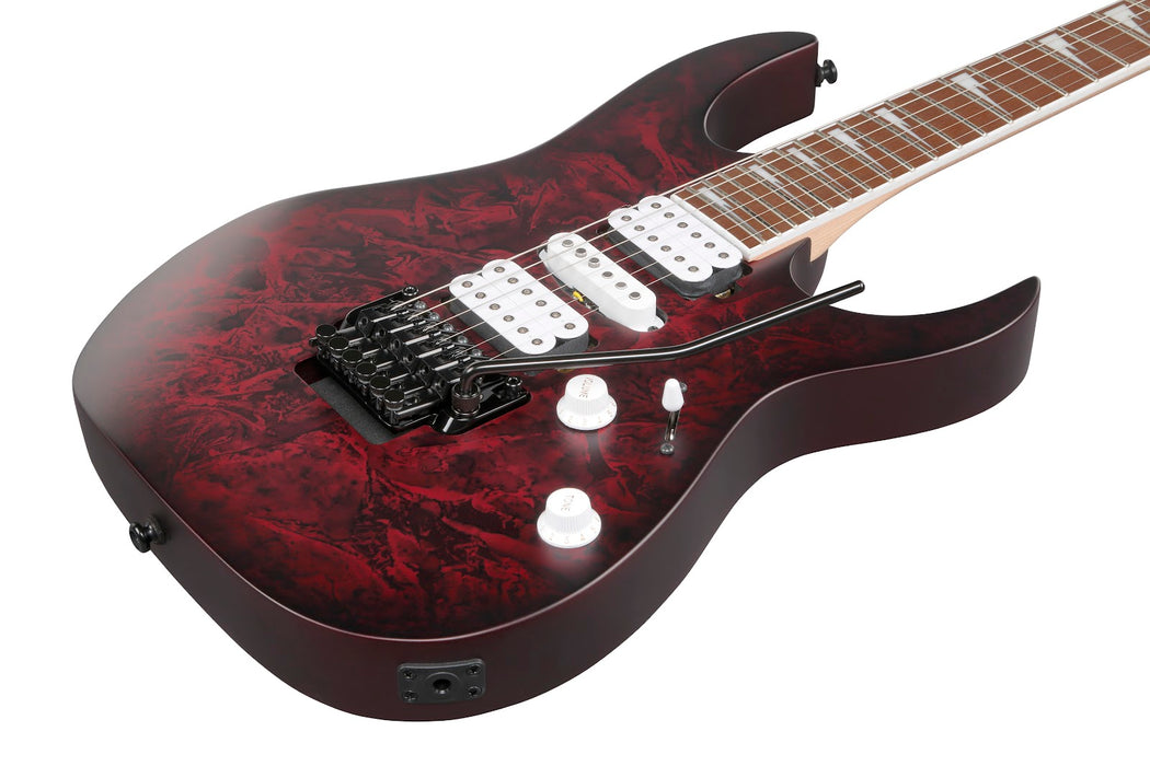 Ibanez RG470DXWWZM - RG Standard 6-String Electric Guitar - Wine Red Frozen Matte
