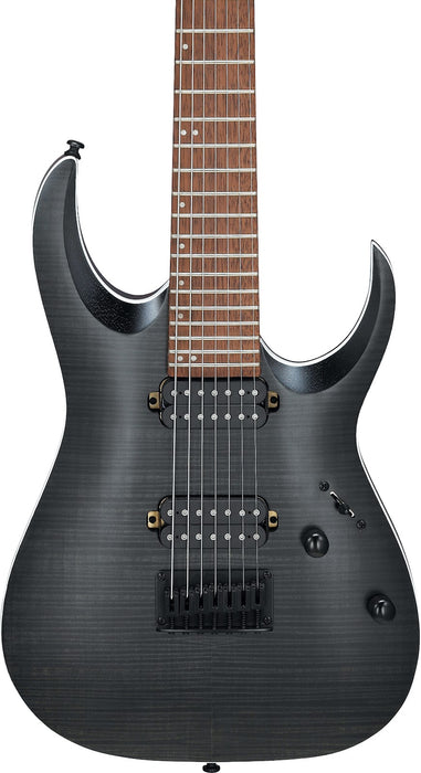 Ibanez RGA742FMTGF - RGA Standard 7-String Electric Guitar - Transparent Gray Flat