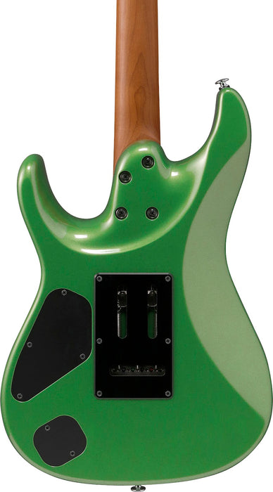 Ibanez AZ2402AGM - AZ Prestige 6-String Electric Guitar w/Case - Apple Green Metallic