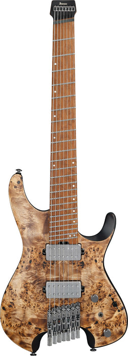 Ibanez QX527PB Q Standard Headless 7-String - Antique Brown Stained
