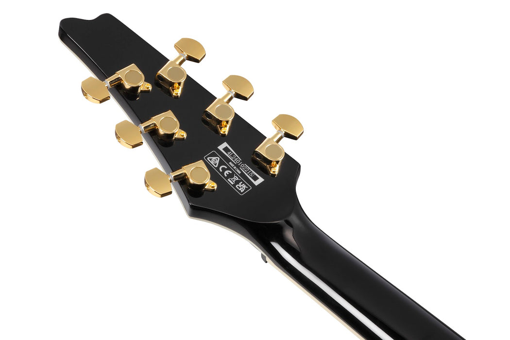 Ibanez FRM350BK - Paul Gilbert Signature 6-String Electric Guitar w/Bag - Black