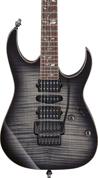 Ibanez RG8570BRE - RG j.custom 6-String Electric Guitar w/Case - Black Rutile