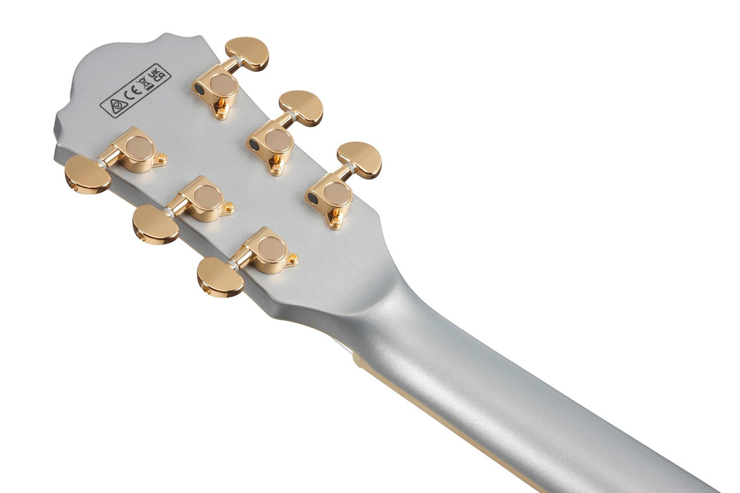 Ibanez AS73GMSF - AS Artcore 6-String Electric Guitar  - Moonstone Silver Flat