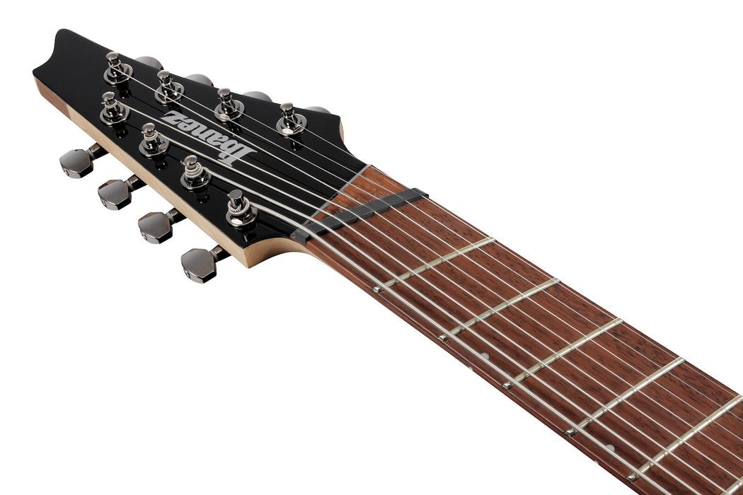Ibanez RGMS8BK - RG Multi Scale 8-String Electric Guitar - Black