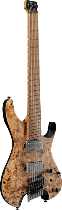 Ibanez QX527PB Q Standard Headless 7-String - Antique Brown Stained