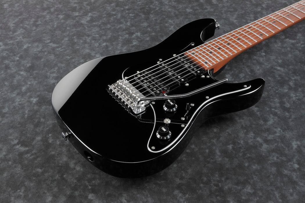 Ibanez AZ24047BK - AZ Prestige 7-String Electric Guitar w/Case - Black