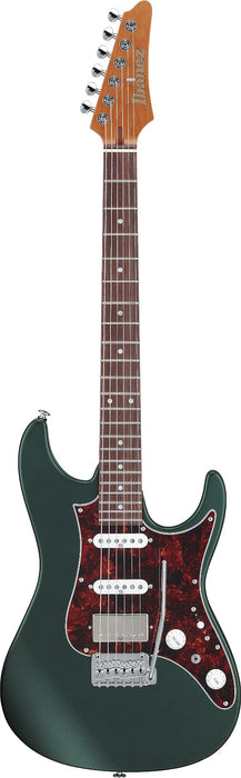 Ibanez AZ2204NVGF - AZ Prestige 6-String Electric Guitar w/Case - Ivy Green Metallic Flat