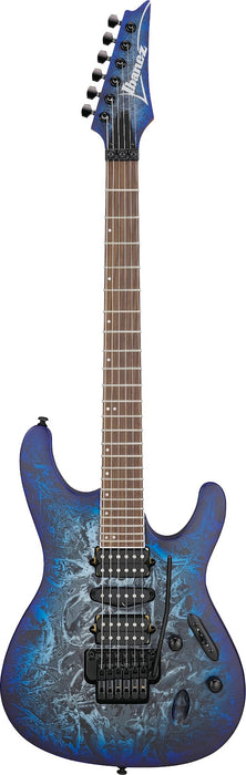 Ibanez S770CZM - S Standard 6-String Electric Guitar  - Cosmic Blue Frozen Matte