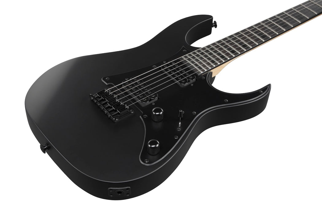 Ibanez GRGR131EX GIO RG Electric Guitar, Black Flat
