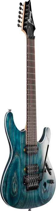 Ibanez S520AHOBF - S Standard 6-String Electric Guitar  - Cosmic Blue Stained Flat