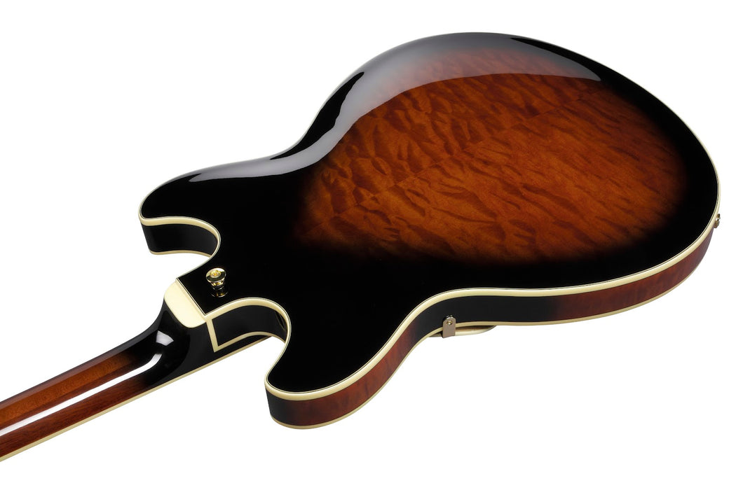 Ibanez Artcore Expressionist Series Hollowbody Guitar - Dark Brown Sunburst