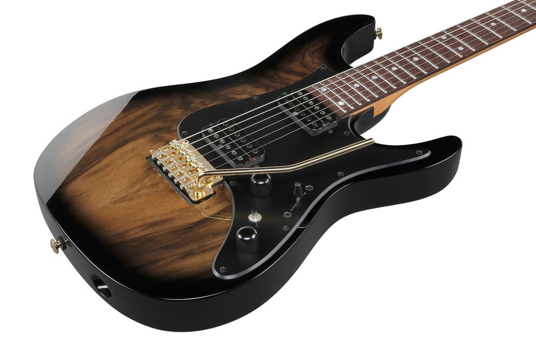 Ibanez AZ41P1EWNGT - AZ Premium 6-String Electric Guitar w/ Bag - Natural Gray Burst