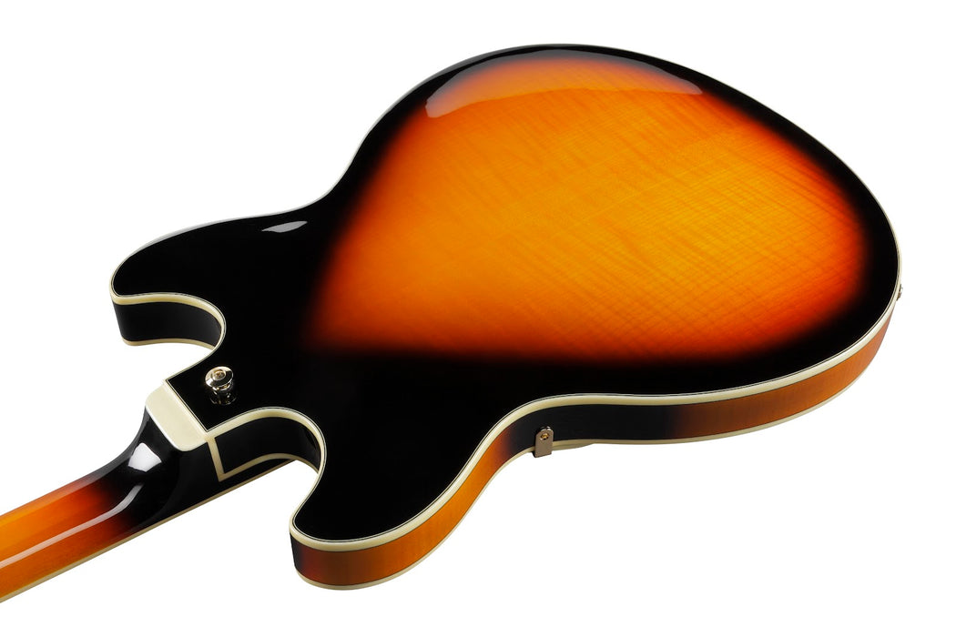 Ibanez AS113BS - AS Artstar Semi-hollow Electric Guitar - Brown Sunburst