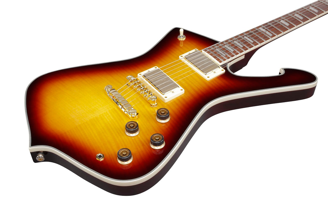 Ibanez IC420FMVLS - Iceman 6-String Electric Guitar w/Bag - Violin Sunburst