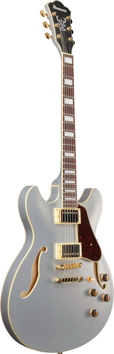 Ibanez AS73GMSF - AS Artcore 6-String Electric Guitar  - Moonstone Silver Flat