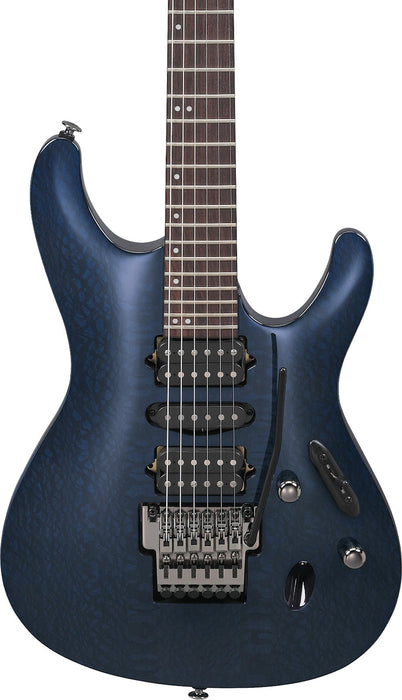 Ibanez S6670SKDUB - S Prestige 6-String Electric Guitar w/Case - Dark Ultramarine Blue