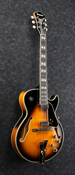 Ibanez GB10SEBS - George Benson Signature  6-String Electric Guitar w/Case - Brown Sunburst
