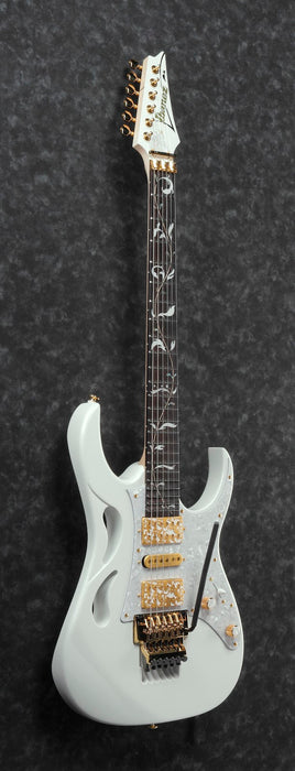 Ibanez PIA3761SLW - Steve Vai Signature 6-String Electric Guitar w/Case - Stallion White