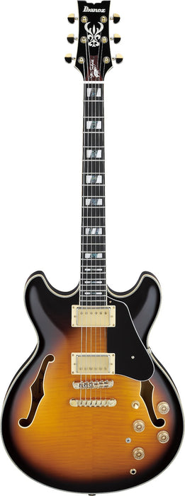 Ibanez JSM10VYS - John Scofield Signature  6-String Electric Guitar w/Case - Vintage Yellow Sunburst