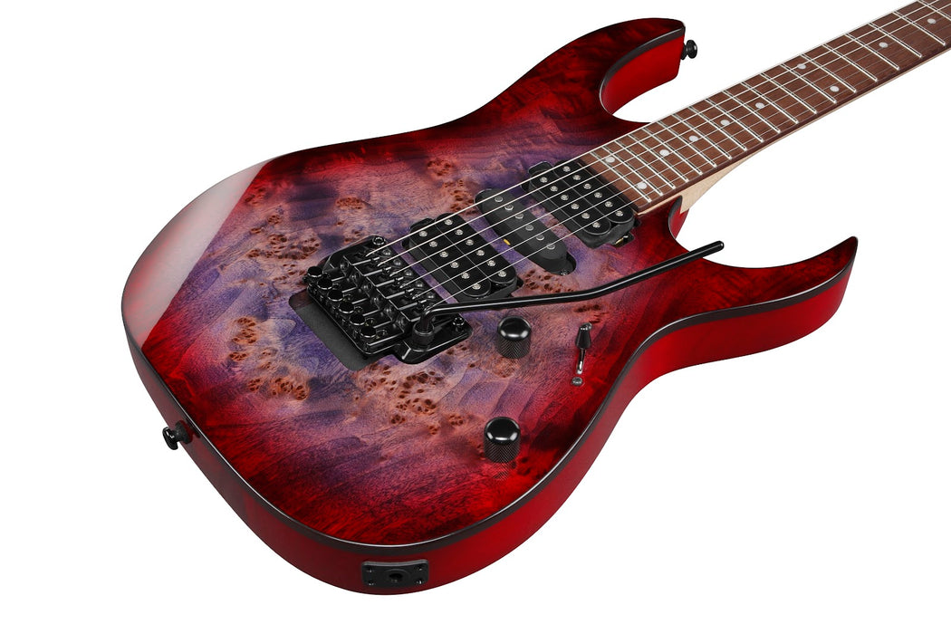 Ibanez RG470PBREB - RG Standard 6-String Electric Guitar - Red Eclipse Burst
