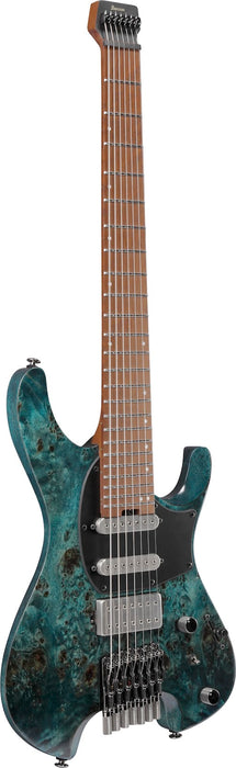 Ibanez Q547PBCOL - Q Standard 7-String Electric Guitar w/ Bag - Cosmic Blue Low Gloss