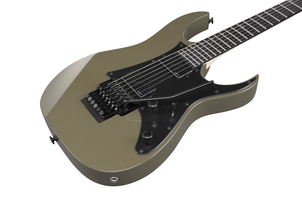 Ibanez RGR5130RKM - RG Prestige 6-String Electric Guitar w/Case - Khaki Metallic
