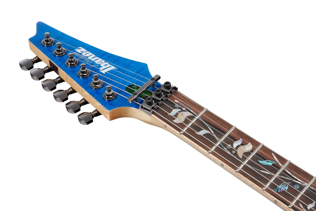 Ibanez RG8570RBS - RG j.custom 6-String Electric Guitar w/Case - Royal Blue Sapphire