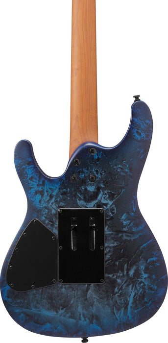 Ibanez S770CZM - S Standard 6-String Electric Guitar  - Cosmic Blue Frozen Matte
