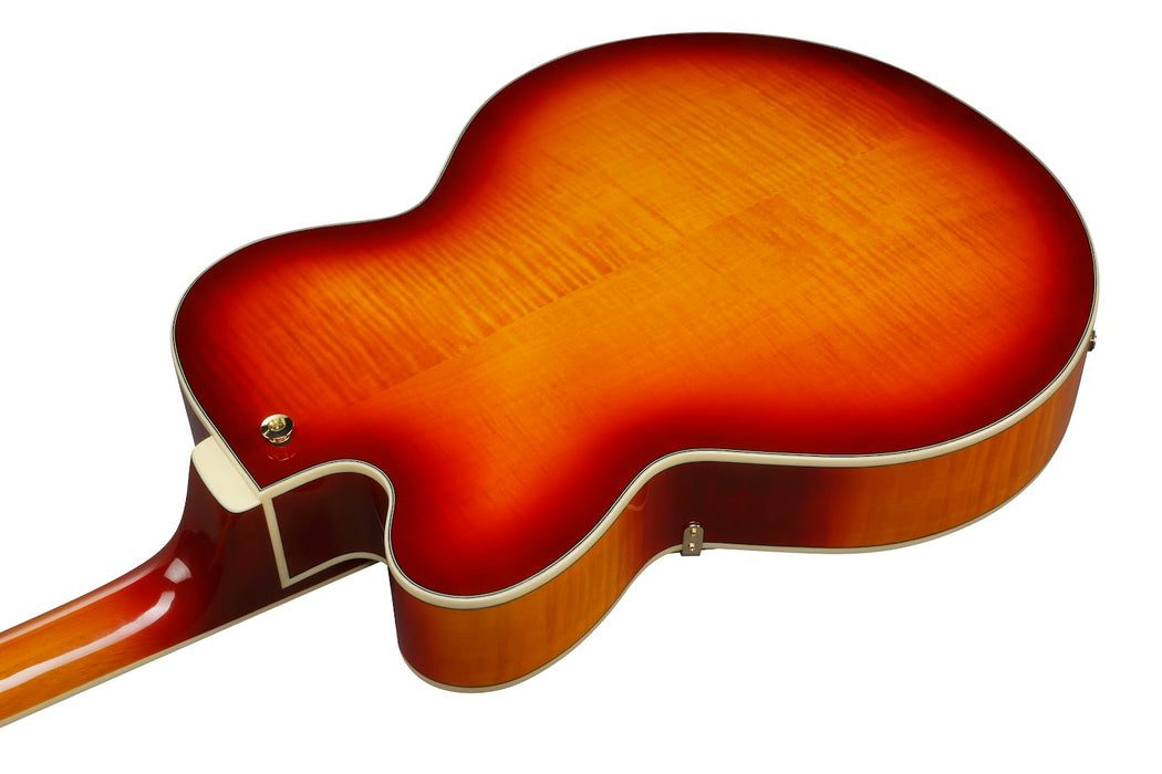 Ibanez AF115AWB - AF Artstar 6-String Electric Guitar w/Case - Aged Whiskey Burst