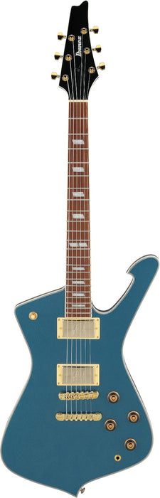 Ibanez IC420ABM - Iceman 6-String Electric Guitar w/Bag - Antique Blue Metallic