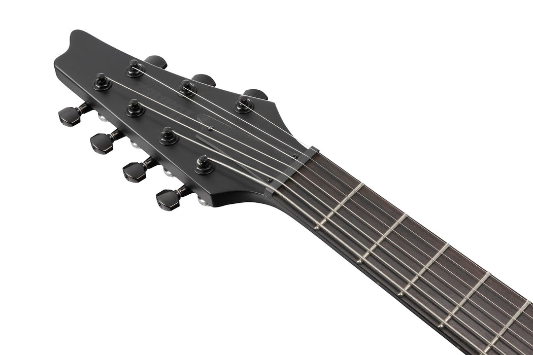 Ibanez ICTB721BKF Iceman Iron Label - Black Flat W/Bag