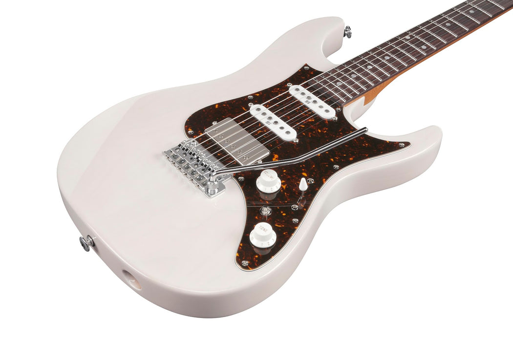 Ibanez AZ2204NAWD - AZ Prestige 6-String Electric Guitar w/Case - Antique White Blonde