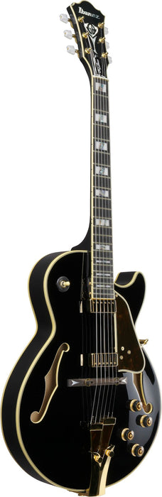 Ibanez GB10BK - George Benson Signature 6-String Electric Guitar w/Case - Black