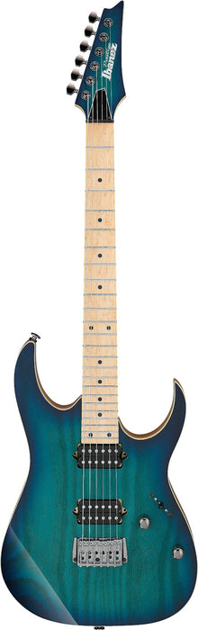 Ibanez RG652AHMFXNGB - RG Prestige 6-String Electric Guitar w/Case - Nebula Green Burst
