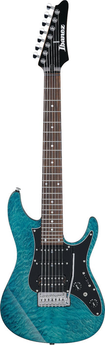 Ibanez AZ447P1QMCOB - AZ Premium 7-String Electric Guitar w/ Bag - Cosmic Bluer