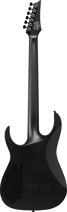 Ibanez 6 String RG Iron Label Series Baritone Electric Guitar, Black Flat