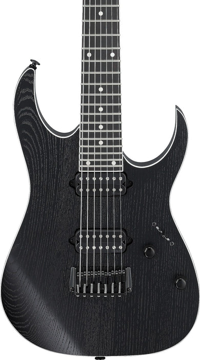 Ibanez RGR762AHBFWK - RG Prestige 7-String Electric Guitar w/Case - Weathered Black