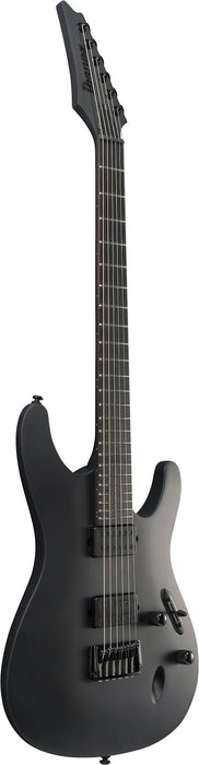 Ibanez S721RBBKF - S Iron Label 6-String Electric Guitar - Black Flat