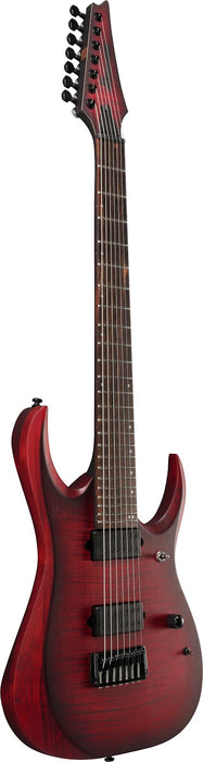 Ibanez RGD721FAWUF - RGD 7-String Electric Guitar - Stained Wine Red Bust Flat