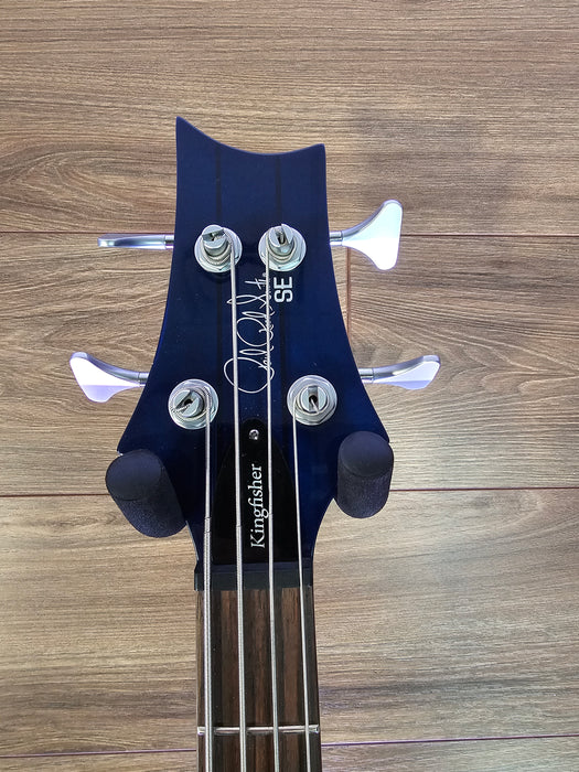 PRS SE Kingfisher Bass Faded Blue Wraparound w/gigbag - Used